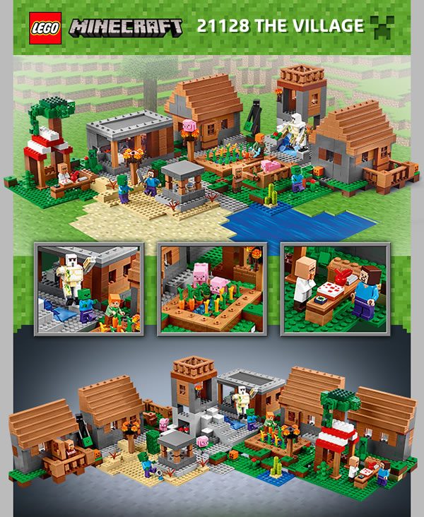 Le Set Lego Minecraft The Village Est Disponible Pour Les Vips